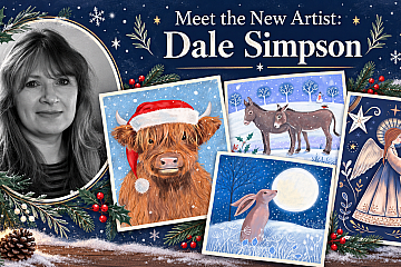 Meet Dale Simpson : Scottish Artist Behind Our New Christmas eCards - LOLVE Gift