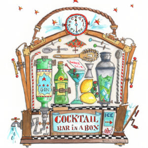 LOLVEs Cocktail box eCard by Amanda Loverseed