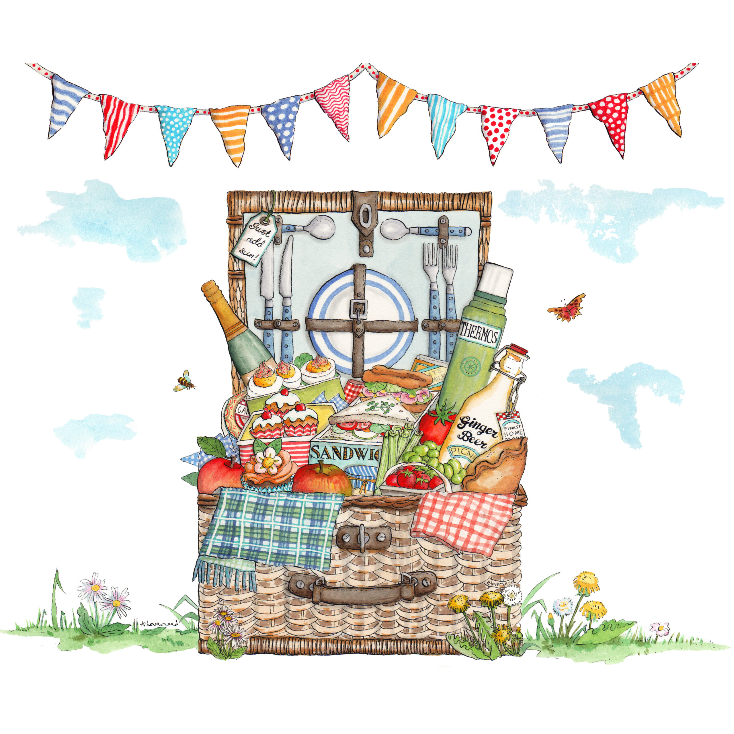 Card of the Month : Picnic Hamper eCard