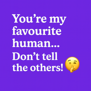 Favourite human LOLVE ecard