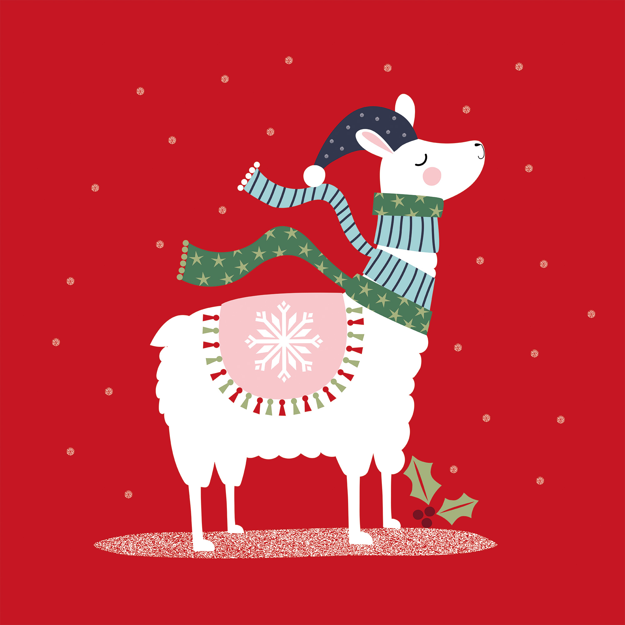 Llama drama LOLVE eCard