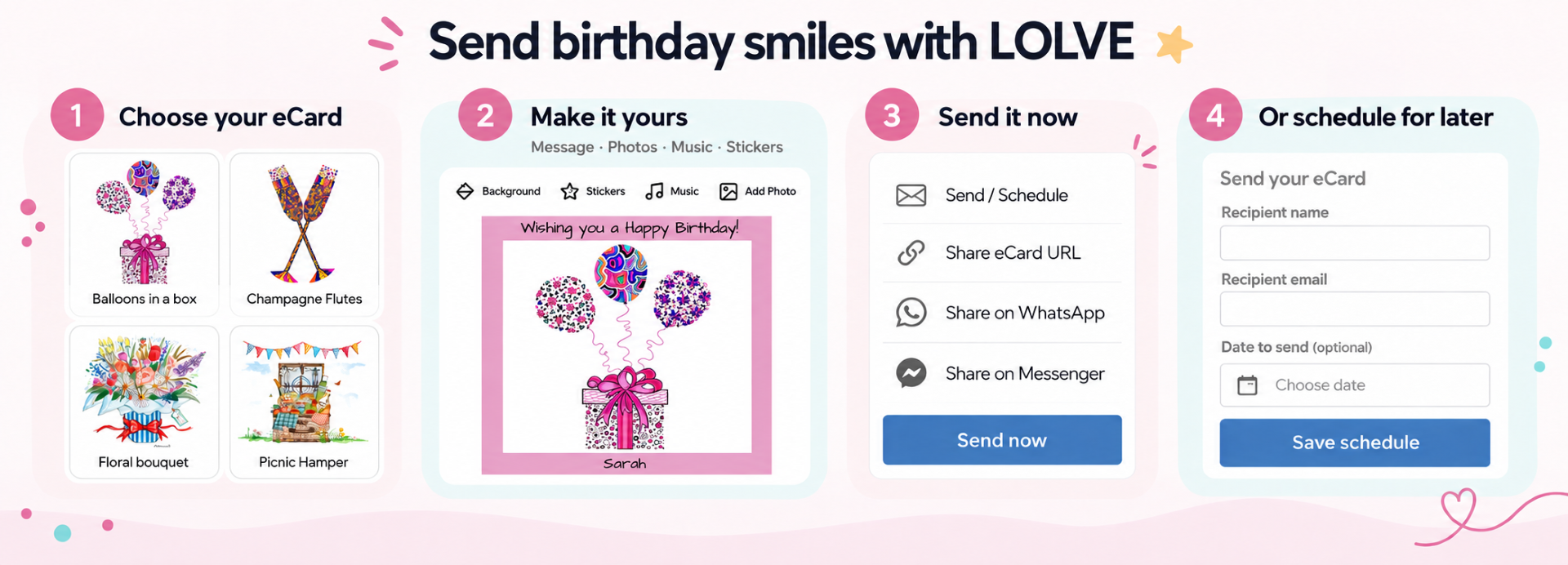 Birthday Header